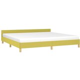  Za krevet s uzglavljem zeleni 200 x 200 cm od tkanine | shoptok.hr