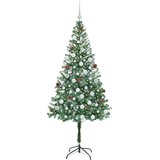  Umjetno božićno drvce s stalakom Zelena 180 cm PVC i čelik | shoptok.hr