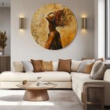  Okrugle slike akrilom Strastveno jutro | ePonuda.com