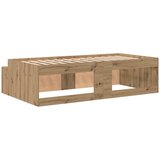  Krevetna konstrukcija s ladicama Umjetnički hrast 90 x 190 cm | Eponuda.ba