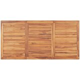  Vrtni blagovaonski stol 180 x 90 x 77 cm od masivne tikovine | shoptok.hr