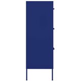 Ormarić s ladicama modri 80 x 35 x 101,5 cm čelični | Eponuda.ba