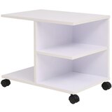 vidaXL Vrtljiva polica 50x35x42 cm bele barve Cene