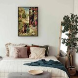  Slika - Hieronymus Bosch – St. James and the Magician 60x90 U crnom drvenom okviru | shoptok.hr