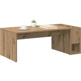  Kava Stol Umjetnički hrast 101,5 x 50 x 37 cm Konstruirano drvo | shoptok.hr