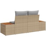  Vrtni kauč Bež 184 x 62 x 85cm poliratan | shoptok.hr