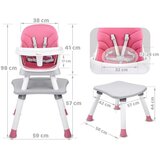 Multifunkcionalna hranilica 6 u 1 - Pink | shoptok.hr
