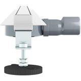  360° odtok za tuš s tankskim modelom srebrna 100 cm, (5000112458) | Shoptok.si