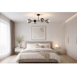 Brilagi Prislonjen luster DIOR 4xE27/60W/230V crna/dimno siva | Eponuda.com