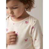 Sinsay Pamučni bodiji dugih rukava s cvjetnim motivom 3 pack | shoptok.hr