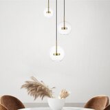 Zuma line P0428-03L-L4AC - led luster na sajli enceladus 3xLED/5W/230V zlatna | Eponuda.com