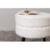 Venture Home okrugli puf Pot ⌀40 × 40 cm, bijela | shoptok.hr