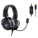 Conceptronic slušalice- ATHAN02B (USB, kompatibilnost: PC/PS4, 7.1 , RGB, podesivi zvuk,220 cm kabel, crna) | shoptok.hr