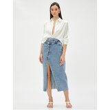 Koton Buttoned Long Sleeve Satin Shirt | shoptok.hr