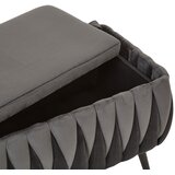 XORA KLOP BREZ NASLONA, kovina, tekstil črna, temno siva | Shoptok.si