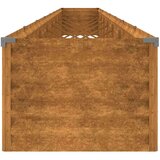 vidaXL Vrtna visoka greda 770x50x36 cm corten jeklo | Shoptok.si