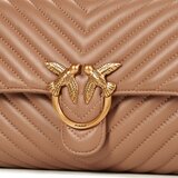 Pinko LOVE LADY PUFF CLASSIC CL SHEEP NAPPA CHEVRON Bež | shoptok.hr