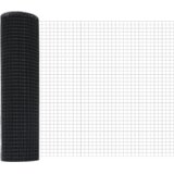 vidaXL varjena žična ograja s 13 vijačnimi posti Siva 0.8x100 m Jeklo | Shoptok.si