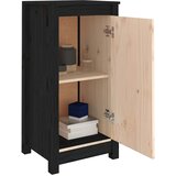  Komode 2 kom crne 39x35x80 cm od masivne borovine | shoptok.hr