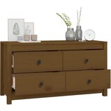  Bočni ormarić boja meda 100x40x54 cm od masivne borovine | shoptok.hr