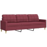 Maison Chic kavč - Sofa - Kanape vinsko rdeč 210 cm blago, (21726793) Cene