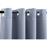 Zavjese za zamračivanje s prstenima 2 kom sive 140 x 225 cm | shoptok.hr