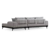 Atelier Del Sofa Kutna garnitura Eti 98x78x280cm Siva | Eponuda.ba