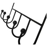 Garden Pleasure Crna metalna zidna vješalica s policom 42 cm Almeria – | shoptok.hr