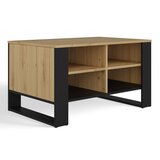 Shumee Moderna miza 4P, ČRNI ARTISAN HRAST, (21560468) Cene