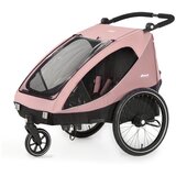 Hauck 2u1 prikolica za bicikl i dječja kolica za dvoje djece Dryk Duo Rose | shoptok.hr