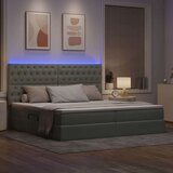  Postelja z dodatnim prostorom za shranjevanje in LED osvetlitvijo, (5000105054) | Shoptok.si