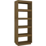 Maison Chic Knjižna omara - Knjižni regal za razdelitev prostora medeno rjava 60x35x167 cm, (21726318) | Shoptok.si
