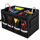  Veliki sklopivi organizator za prtljažnik 50L - crni | shoptok.hr
