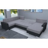 Kondela Univerzalna sedežna garnitura, temno siva/siva, ANDRES U UNI | Shoptok.si