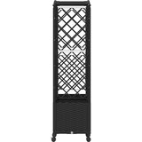  Povišeni krevet s mrežom i krovom Crna 164 x 40 x 144 cm PP | shoptok.hr