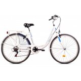 Capriolo Bicikli City Bike Diana 18in belo plava | ePonuda.com