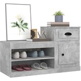 Ormarić za cipele boja betona 100x42x60 cm konstruirano drvo | shoptok.hr