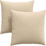 vidaXL jastučići za sofu 2 pcs krema 60 x 60 cm tkanina | shoptok.hr