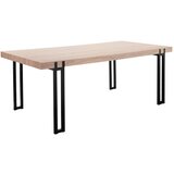 Støraa Blagovaonski stol s pločom stola u dekoru hrasta u prirodnoj boji 90x160 cm Azuma – | shoptok.hr