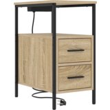  Noćni ormar sonoma hrast 30 x 48 x 61 cm Konstruirano drvo | shoptok.hr