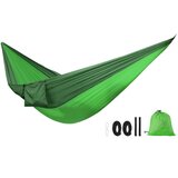 INF Dvojna kamping viseča mreža 275cm x 140cm, 210T najlon DarkGreen, (5000212561) Cene
