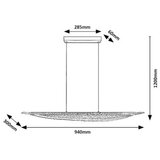 Rabalux Zofrael 72413 LED visilica | ePonuda.com