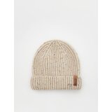 Reserved kapa beanie iz mešanice volne - siva Cene