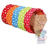 Trixie Tunel za mačke flis pisan 25x50 cm | Shoptok.si