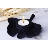 Aberto Design svećnjak CY0345, 13x14 cm, crna | ePonuda.com