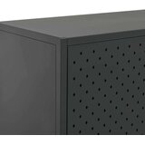 vidaXL Visoka komoda antracit 80 x 35 x 135 cm čelična | shoptok.hr
