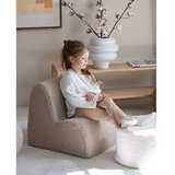 Wigiwama Krem dječji tabure od bouclé tkanine – | shoptok.hr