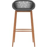 vidaXL Barske stolice 2 kom sive | shoptok.hr