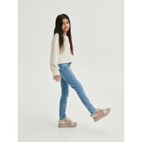 Reserved - Slim traperice - plava Cijene