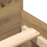  Krevetna konstrukcija Umjetnički hrast 203 x 203 x 50 cm | Eponuda.com